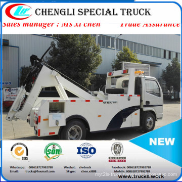 3tons Towing Capacity 4X2 Under Lifting Wrecker Truck